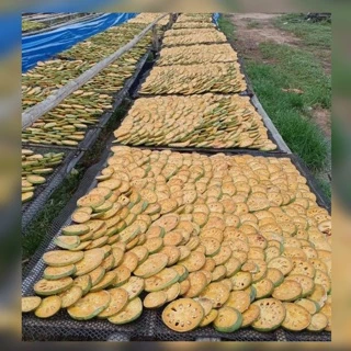 💥สินค้าขายดี💥มะตูมแห้ง 1 กิโลกรัมเต็ม(1000กรัม)ถุงซิบล็อคพร้อมกันกระแทกบรรจุกล่องอย่างดี สินค้าใหม่สมุนไพรไทย#มะตูมแห้ง