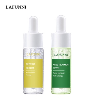 LAFUNNI 2pcs Face Serum Acne Removal Serum+Peptides Lifting Serum Skin Care Set