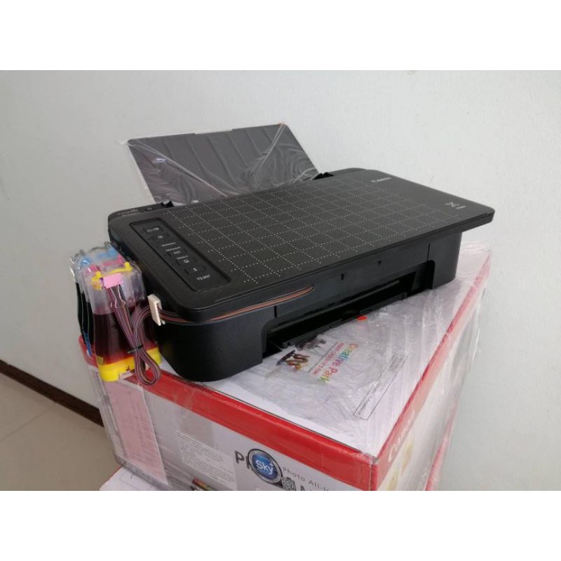 CANON PIXMA TS307เครื่องใหม่ พร้อมติดเเท้งคร
