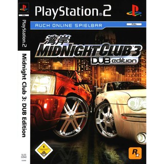 แผ่นเกมส์ Midnight Club 3 Dub Edition PS2 Playstation2 คุณภาพสูง ราคาถูก