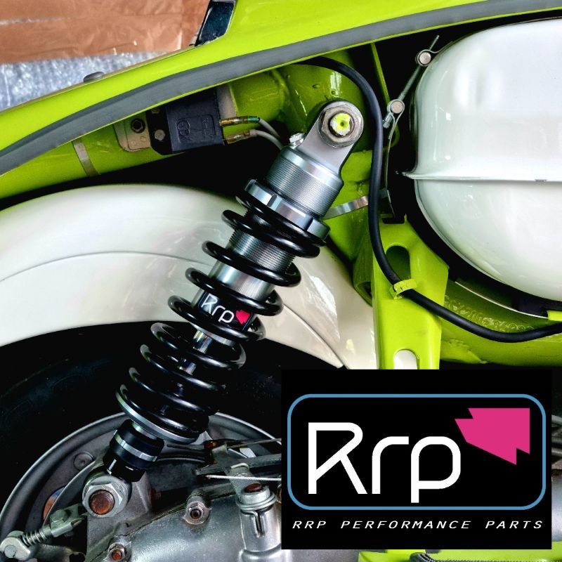 Rrp โช๊คหลัง Lambretta Classic รุ่นเก่า (Classic Lambretta Rear Shock) สปริงรุ่นใหม่ นุ่มหนึบ ไม่แข็ง!