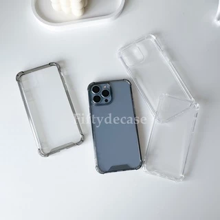 ***พร้อมส่งจากไทย *** เคสใสมุมหนา กันกระแทก 4 ด้าน ขอบนิ่มหลังแข็ง สำหรับ 6-17promax พร้อมส่งจากไทย !!!