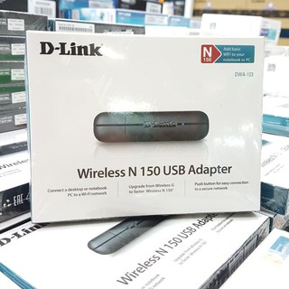 ตัวรับสัญญาณไวเลส ( D-link D-Link DWA-123 USB Wireless N150)