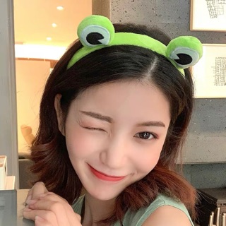 💚พร้อมส่ง💚ที่คาดผมน้อง frog แฟชั่น สุดฮิต น่ารักกกมาก 💚 สินค้าพร้อมส่งน้า