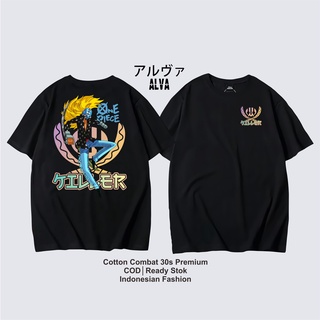 เสื้อยืด พิมพ์ลายการ์ตูนอนิเมะญี่ปุ่น ONE PIECE 0051 ALVACOTH พรีเมี่ยม