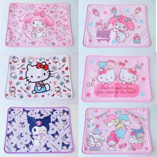 แผ่นรองจานรองหม้อร้อนลาย​Sanrio.บุฉนวนกันร้อน