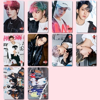 สติกเกอร์การ์ด HD ลาย Stray Kids DIY สําหรับตกแต่งสะสม 10 ชิ้น ต่อชุด KPOP