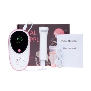 เครื่องฟังเสียงหัวใจทารกในครรภ์ Fetal Doppler เสียงดังฟังชัด ไม่มีคลื่นสัญญาณรบกวน