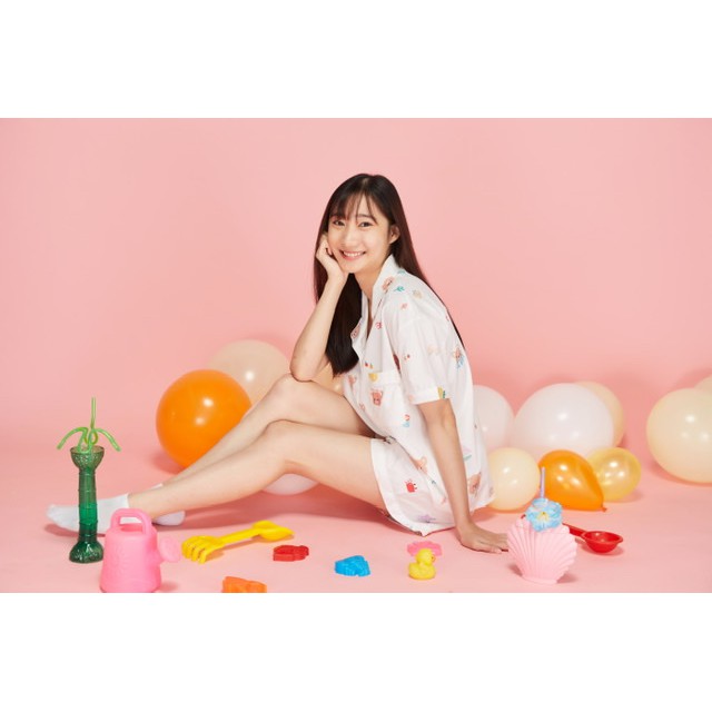 ชุดนอน 9th Collection 'Summer Baby Bear' มี 2 สี Butter(เหลืองพาสเทล), White Pearl(ขาว) - รูปที่ 6