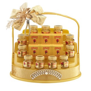 ราคาพิเศษ!! สก๊อต กระเช้า A รังนกแท้ รอเยล โกลด์ 45มล. x 11 ขวด Scotch A Basket, Birds Nest, Waiting For Gold - 45 ml.