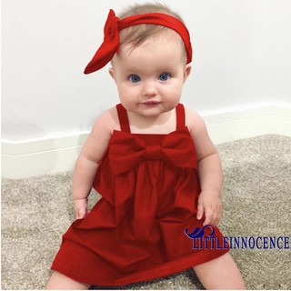 Innocence- เสื้อกั๊กสั้น ประดับโบว์ แฟชั่นฤดูร้อน สําหรับเด็ก