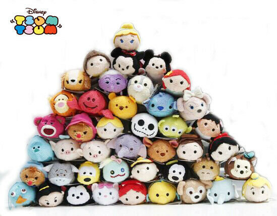 Disney TsumTsum Marvel Mini Plush Toys ทําความสะอาดหน ้ าจอ 3.5 ซม.Mickey Minnie Daisy Disney series, สไตล ์ ที ่ สมบูรณ ์ ที ่ สุด