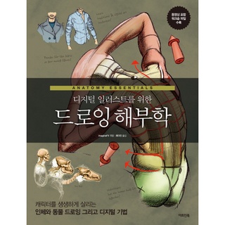 Digital Illustration Drawing Anatomy Korea Illustration Drawing Guide Book