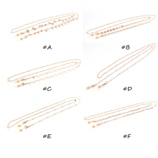 สายคล้องแว่นตา ประดับไข่มุก แฟชั่นสําหรับผู้หญิง(luun)