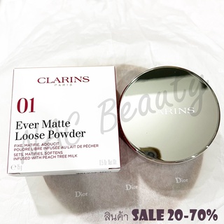 ป้ายไทย_ของแท้100%_Clarins Ever Matte Loose Powder 15g