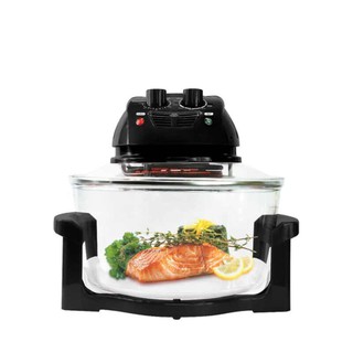  หม้ออบลมร้อน รุ่น RBSNEWCO12L BK สีดำ ขนาด 12 ลิตร  Oven Model: RBSNEWCO12L BK, black color, size 12 liters