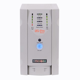SYNDOME SZ-1001 PRO UPS 1000VA/800W, Line Interactive with Stabilizer, Universal Socket 5 Outlet