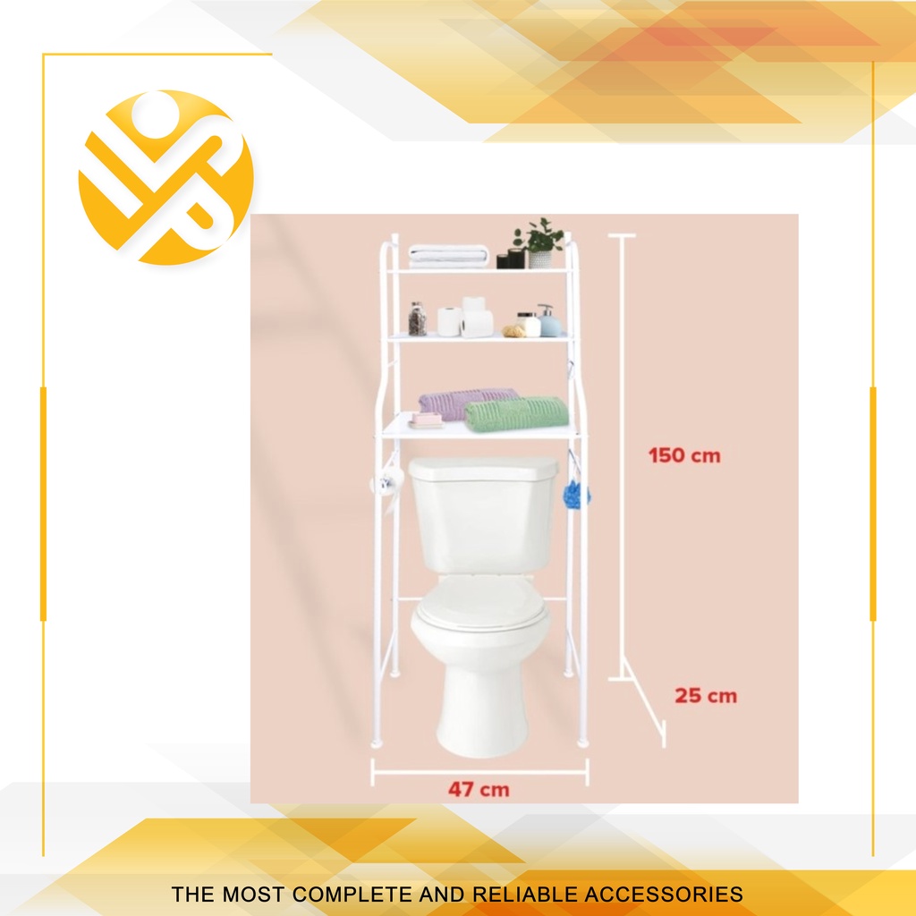 ชั้นวางของในห้องน้ํา TW-101 / Kenmaster Toilet Organizer WC Shelf