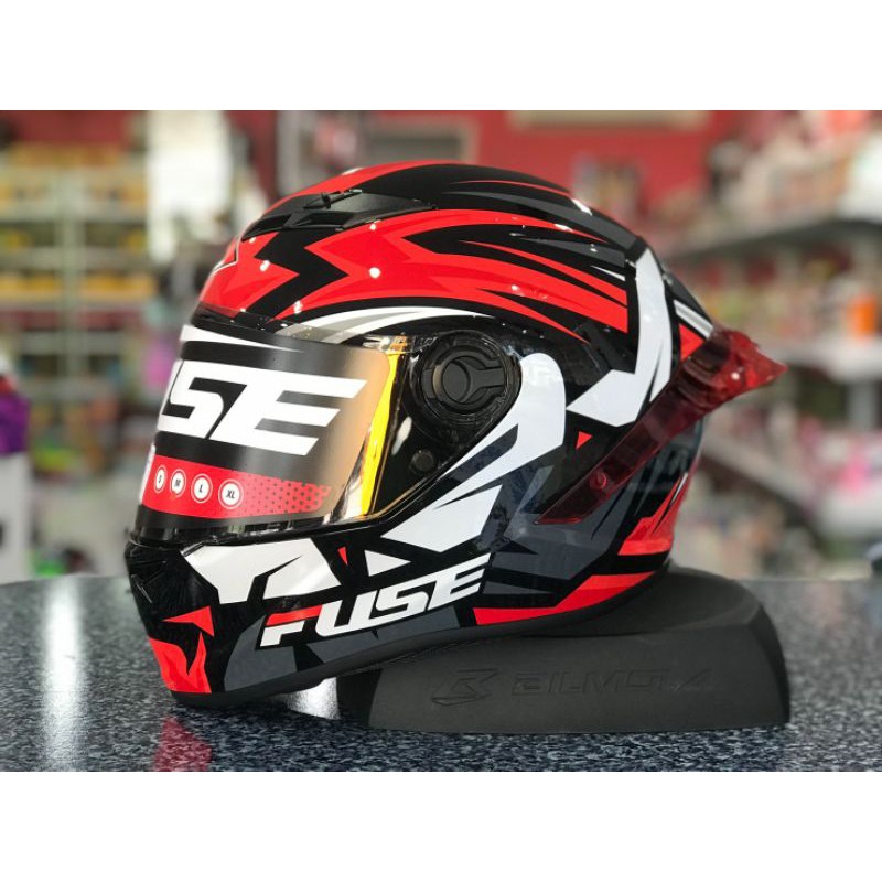 หมวกกันน๊อค Fuse Nrx รุ่น EVO แว่นชั้นเดียว นวมถอดได้