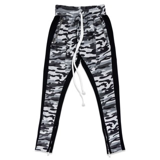 TZ worldwide TZ TRACK PANTS CAMO GRAY