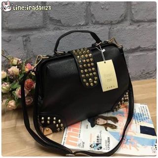 Best seller!!! ZARA STUDDED BAG ของแท้ ราคาถูก