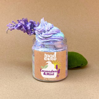 Whipped Soap สบู่อาบน้ำเนื้อวิปครีม ออร์แกนิค กลิ่น Lavender &amp; Mint