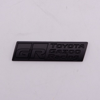 โลโก้ GR Sport Gazoo Racing 3M ขนาด 2.4*8.9cm ติดท้ายรถ สำหรับ โตโยต้า Toyota