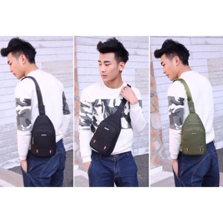 กระเป๋าคาดอก Travel Shoulder Unisex models หล่อมากพกพาสะดวก กระเป๋าคู่ใจ