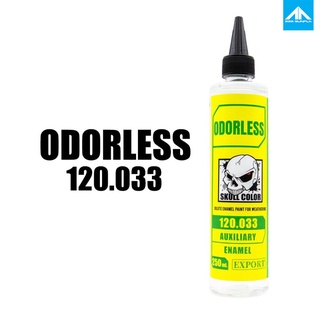 SKULL COLOR ORDORLESS น้ำยาผสมสีสูตรอินาเมล (สูตรน้ำมัน) ชนิดไม่มีกลิ่น