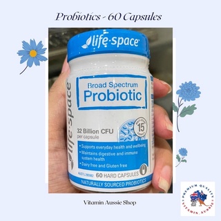 Lifespace Broad Spectrum Probiotic 60 Capsules 32 Billion per capsule Exp.01/24