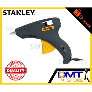 STANLEY ปืนยิงกาวไฟฟ้าแบบ 2 อุณหภูมิ ขนาด 80 วัตต์ (หัวกลม) รุ่น 69-GR25B