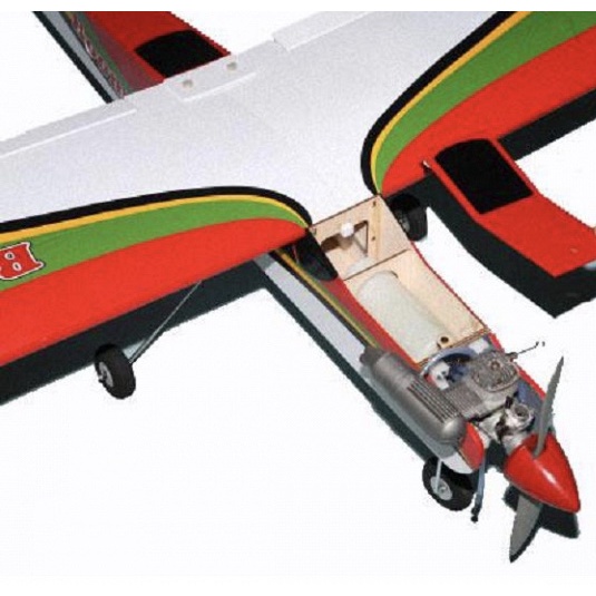 เครื่องบินตัวลำไม้ Boomerang Trainer ปีก 1.5เมตร ใส่เครื่องยนต์ หรือไฟฟ้าได้ (ตัวลำเปล่า+อุปกรณ์)(ไม่รวมเครื่องยนต์ ไม่รวมชุดไฟ) เครื่องบินบังคับ Rc