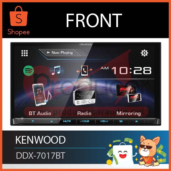 จอ Kenwood DDX 7017BT