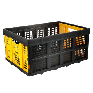 ตะกร้าพับได้ STANLEY SX-WTD-FT 505 25 กก. FOLDING BASKET STANLEY SX-WTD-FT 505 25KG BLACK-YELLOW