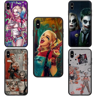 เคสซิลิโคนนิ่ม ลาย Joker Harley Quinn 39FVD สําหรับ iphone 11 12 13 Pro Max Mini