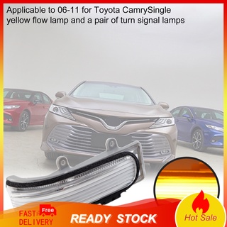 【Ready】ไฟเลี้ยว Led ไดนามิกกระจกมองข้างสําหรับ Toyota Camry Vios 06-11 2 ชิ้น