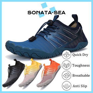 ใหม่ รองเท้าเดินป่า รองเท้าชายหาด ระบายอากาศ แห้งเร็ว กันลื่…