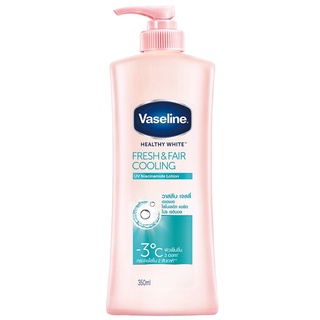 Free Delivery Vaseline Healthy Bright Fresh and Bright Cooling Lotion 350มล. Cash on delivery