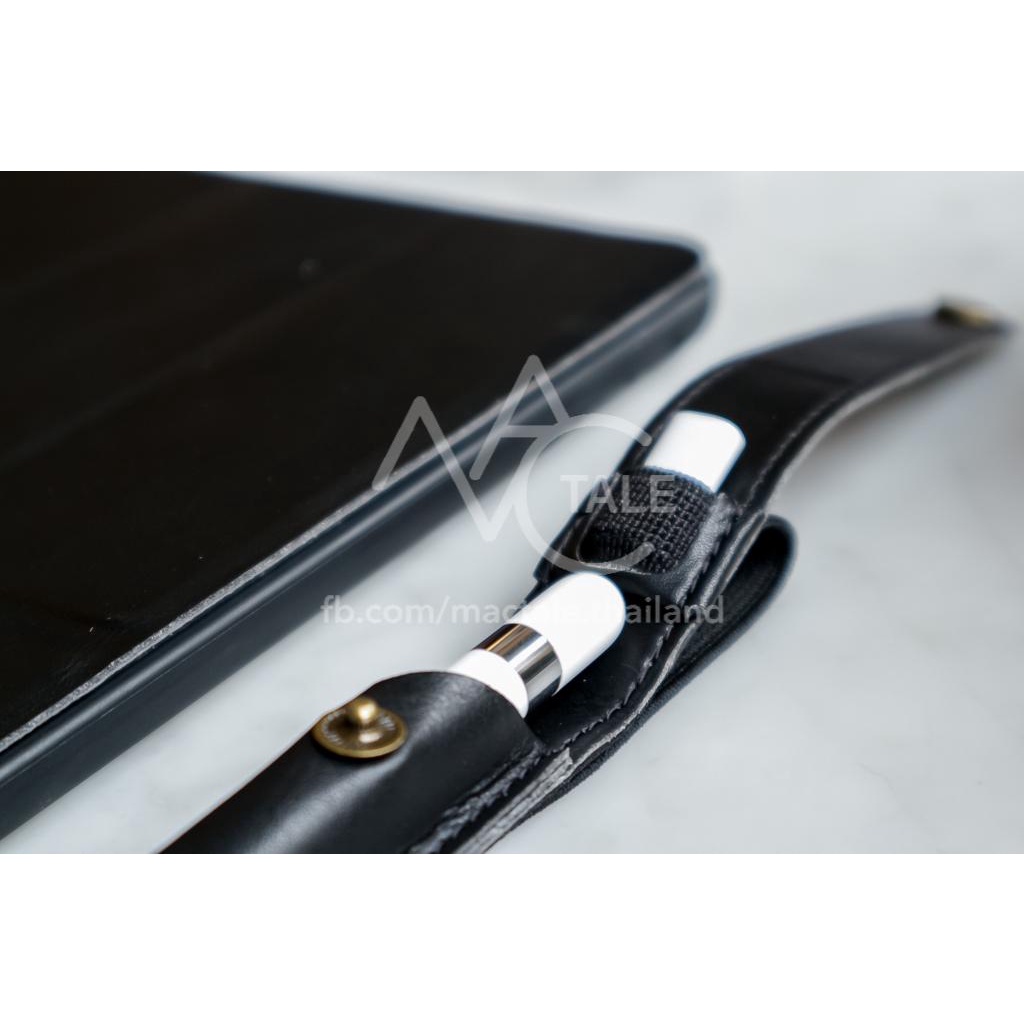 Mactale ซองปากกาหนัง สายรัดเคส เก็บ JISON Apple pencil 1, 2 case Stylus เคสปากกา อะแดปเตอร์ ปลอกปากกา สไตลัส