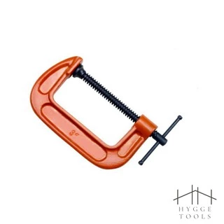 ปากกาจับชิ้นงานตัวซี C-Clamp ซีแคลมป์ แคลมป์จับชิ้นงาน ปากกาเหล็ก