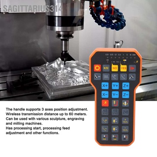 Sagittarius314 การ์ดควบคุมเครื่อง Cnc 3 แกน พร้อมรีโมตคอนโทรล Usb สําหรับมิลลิ่ง