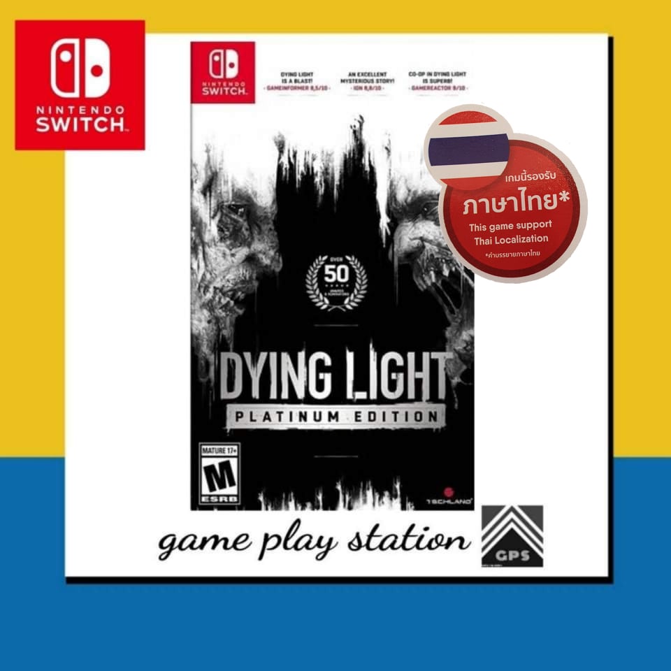 nintendo switch dying light platinum edition ( english ซัปไทย ) ราคา ถูกที่สุด ดีลบีเคเค แกลเลอรีภาพที่ 2
