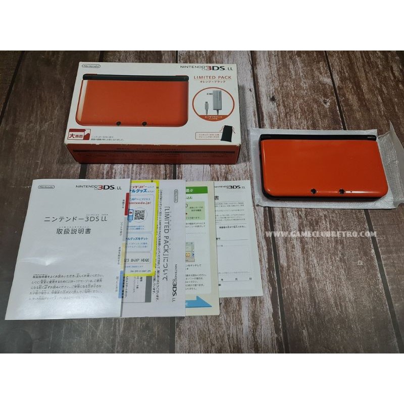 Nintendo 3DS LL Orange Limited JP