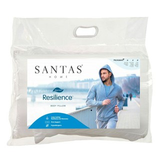 PILLOW SANTAS RESILIENCE 18X50” WHITE หมอน BODY SANTAS RESILIENCE 18X50 นิ้ว สีขาว หมอน Body หมอนหนุนและหมอนข้าง ห้องนอน