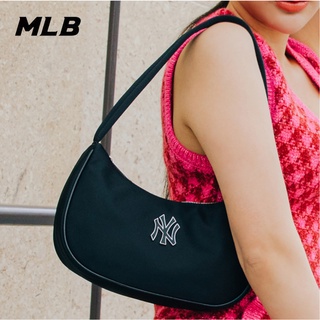 (จัดส่งทันที)New ของแท้ 💯%MLB NY NEW YORK YANKEES/กระเป๋าสะพายข้าง/กระเป๋าผู้หญิง/กระเป๋าถือ/ถุงใต้วงแขน