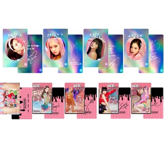 โฟโต้การ์ดอัลบั้ม Kpop Blackpink Ice Cream