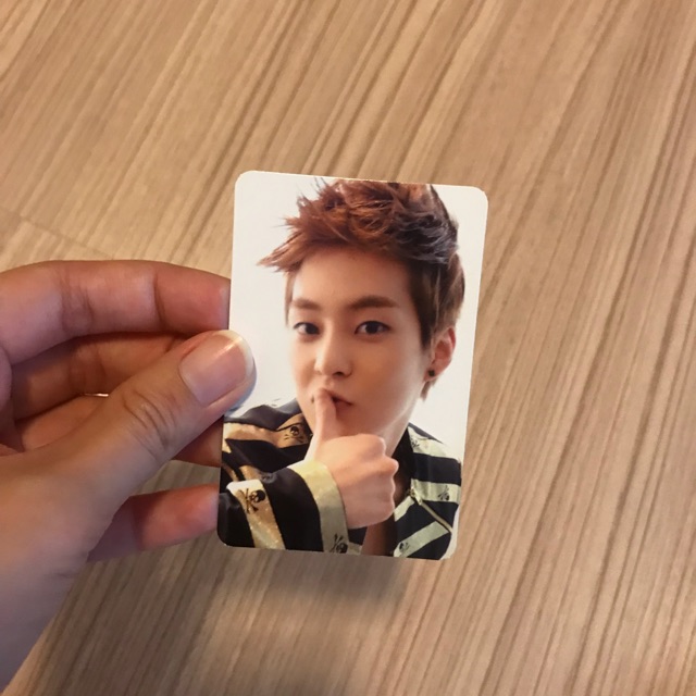 การ์ดอัลบั้ม mama มินซอก xiumin