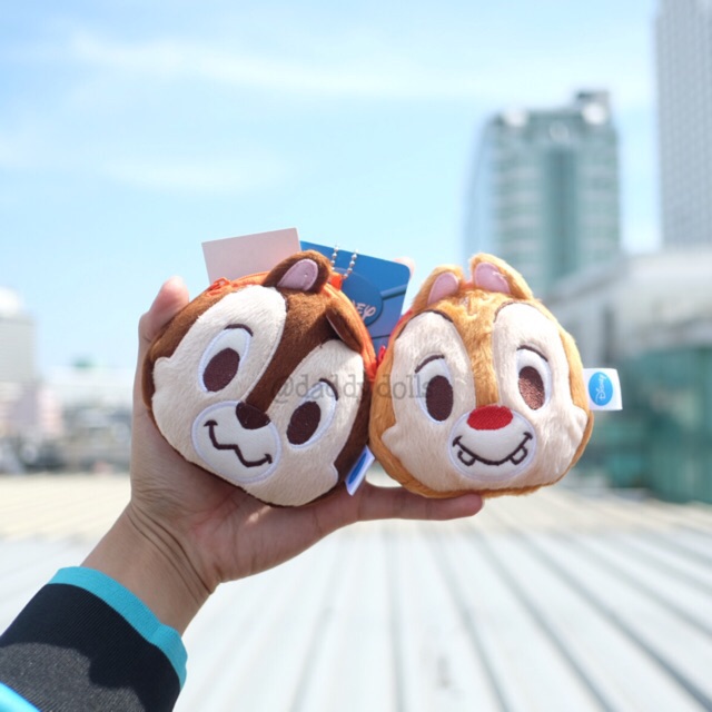 กระเป๋าใส่เหรียญ หน้า Chip ชิพ & Dale เดล 4นิ้ว