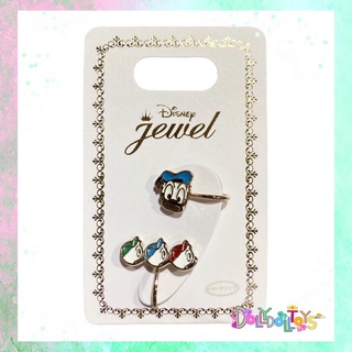 Disney Donald Duck Earring ต่างหูแบบหนีบ ไม่เจาะหู