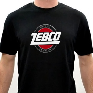 เสื้อยืด ลายโลโก้ Zebco สําหรับตกปลา